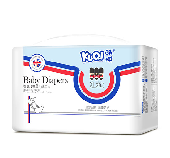 酷琪有氧極薄嬰兒紙尿片XL28