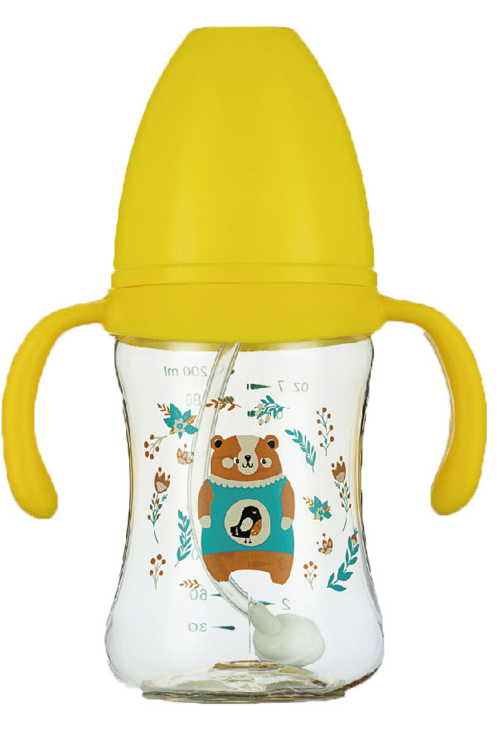 紐優(yōu)德國(guó)巴斯夫PPSU奶瓶200ml黃色