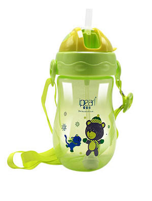 愛貝爾嬰童背帶學飲杯350ML