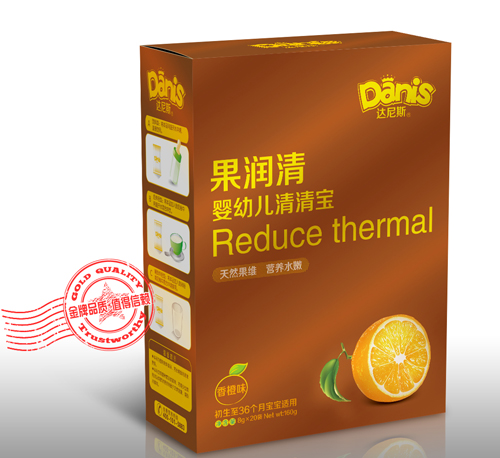 達(dá)尼斯香橙味嬰幼兒清清寶