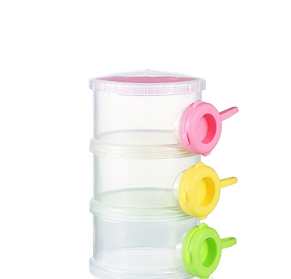 盟寶三層側(cè)開奶粉盒