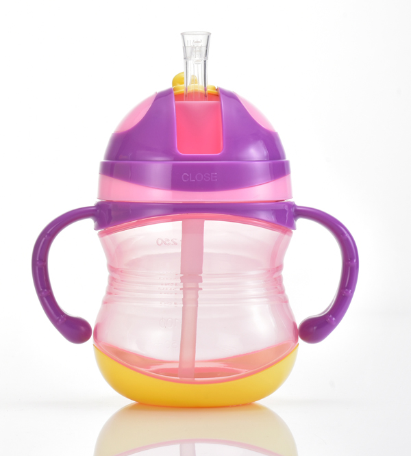 盟寶紫色有刻度水壺