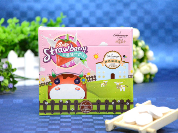 芊妮牛奶片-草莓味
