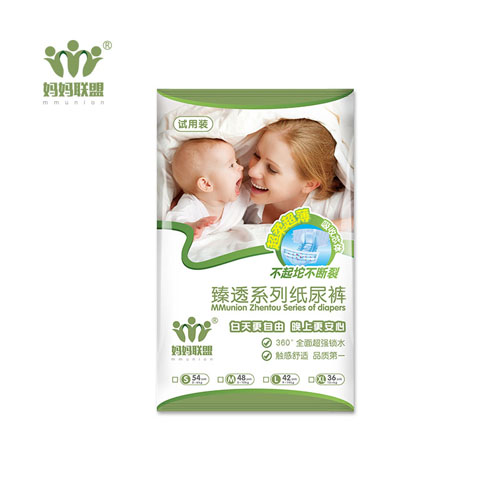 媽媽聯(lián)盟臻透試用裝紙尿褲