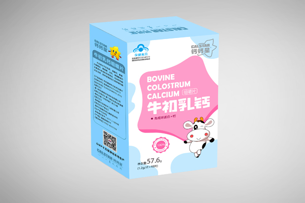 鈣鈣星牛初乳鈣咀嚼片