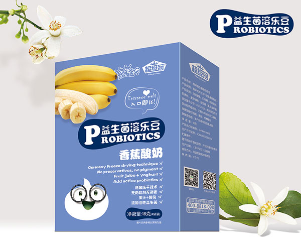 冠軍寶貝超級冠益生菌溶樂豆(香蕉)