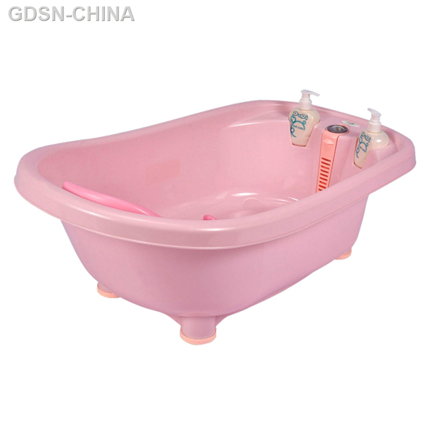 青蛙嘟迪兒童智能感溫浴盆粉色