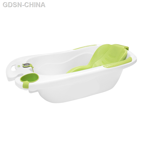 青蛙嘟迪心語測(cè)溫浴盆綠白