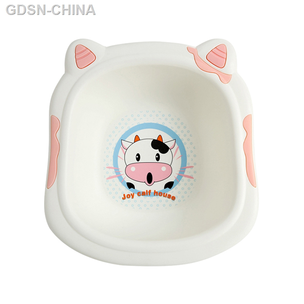 青蛙嘟迪可愛奶牛臉盆粉色(小號)