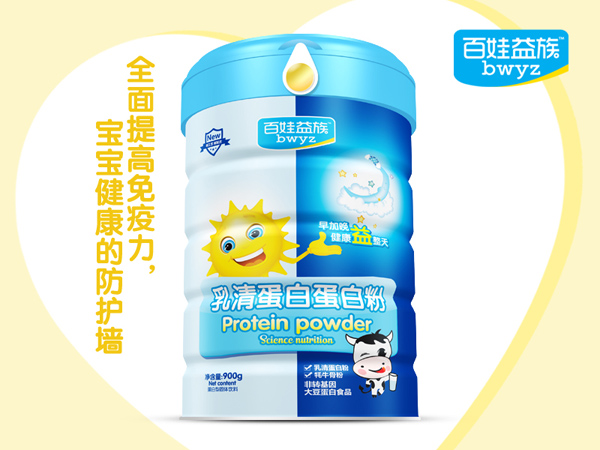 百娃益族乳清蛋白蛋白粉