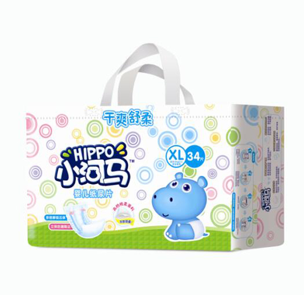 小河馬紙尿片中包XL34