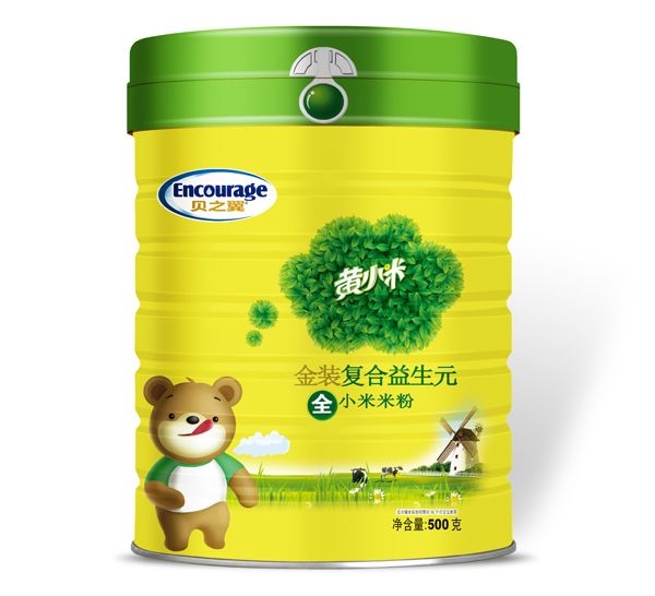 貝之翼黃小米米粉-復(fù)合益生元聽裝