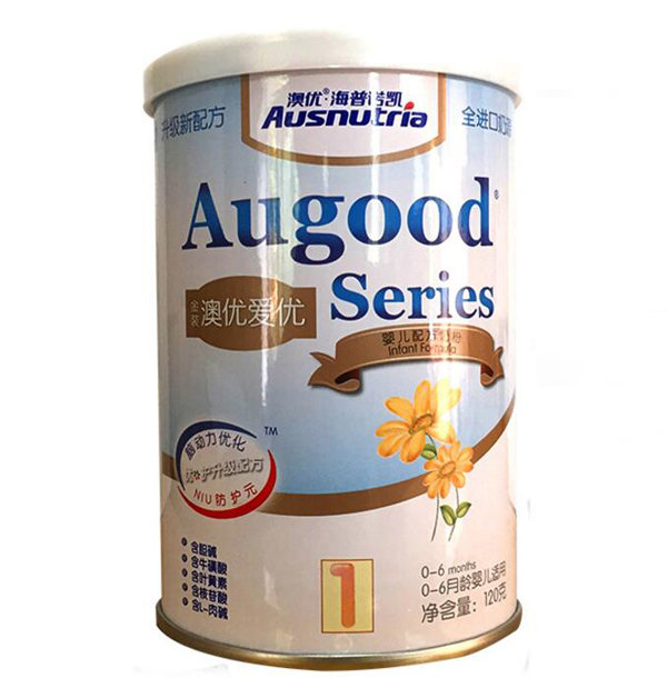 澳優(yōu)愛優(yōu)金裝1段嬰兒配方奶粉120克(適合0-6個(gè)月)