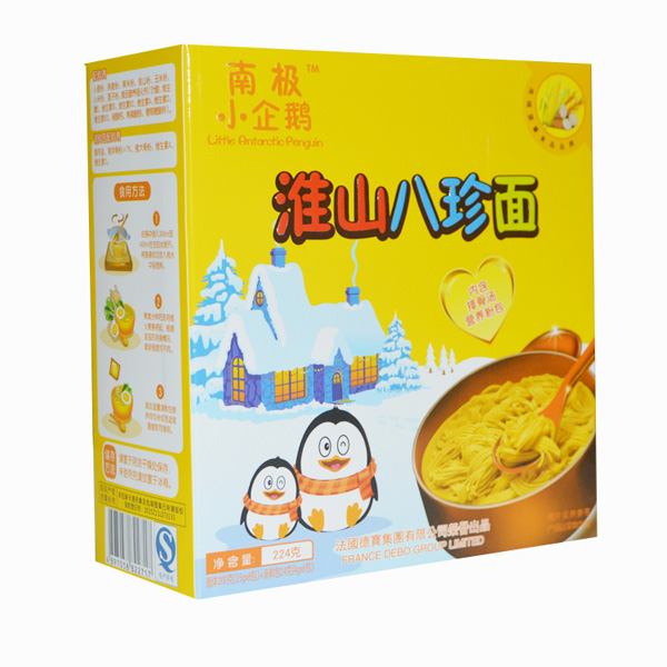南極小企鵝淮山八珍面224g