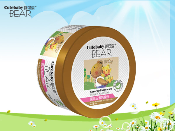 嬰可愛(ài)嬰兒玉米爽身粉140g