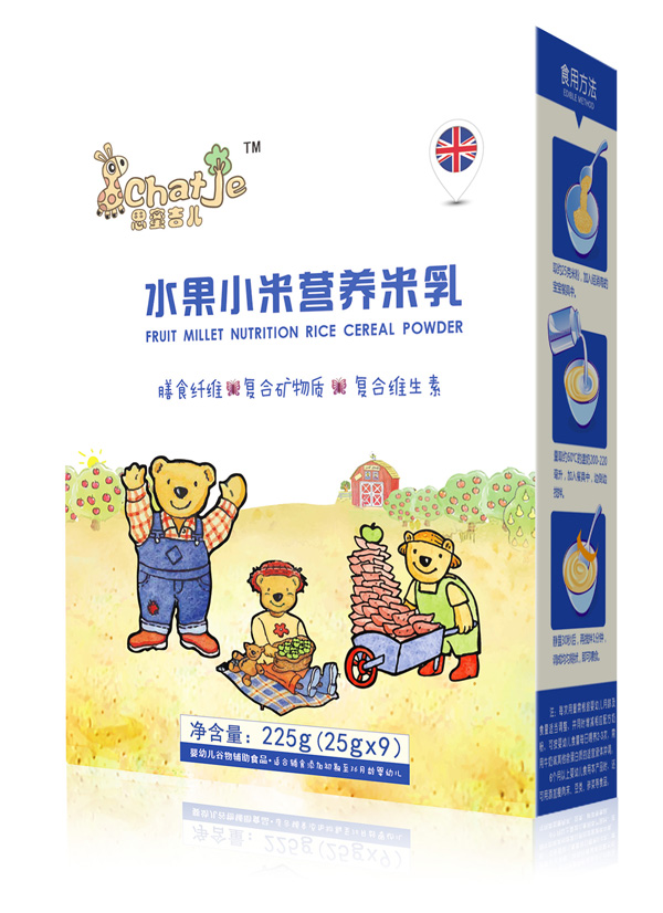 SChatJe思蜜吉兒水果小米米乳(盒裝)