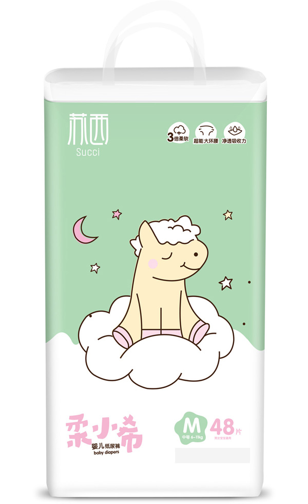 柔小希紙尿褲M(48)片