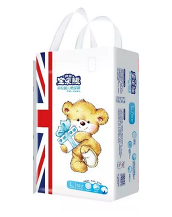 寶樂(lè)熊英倫紙尿褲L