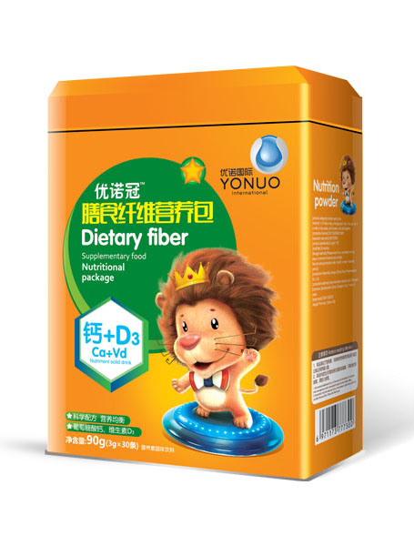 優(yōu)諾冠膳食纖維鈣+D3營養(yǎng)包
