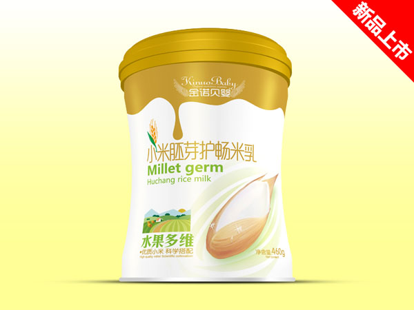 金諾貝嬰小米胚芽護(hù)暢米乳-水果多維聽(tīng)裝