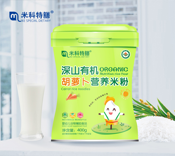 米科特膳深山有機胡蘿卜營養(yǎng)米粉600