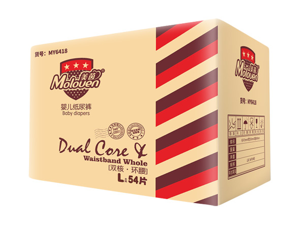 美茵雙核環(huán)腰嬰兒紙尿褲L54箱裝.jpg 美茵雙核環(huán)腰嬰兒紙尿褲L54箱裝.jpg