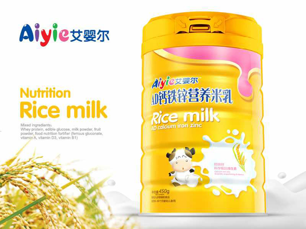 艾嬰爾AD鈣鐵鋅營(yíng)養(yǎng)米乳