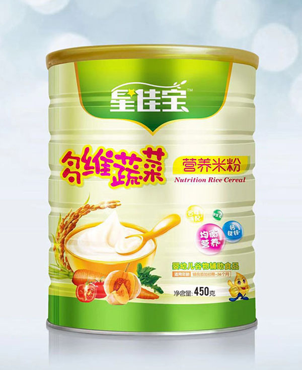 星佳寶多維蔬菜營養(yǎng)米粉