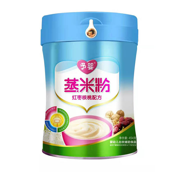 予嬰蒸米粉-紅棗核桃配方