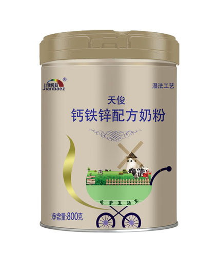 健貝茲天俊鈣鐵鋅配方奶粉