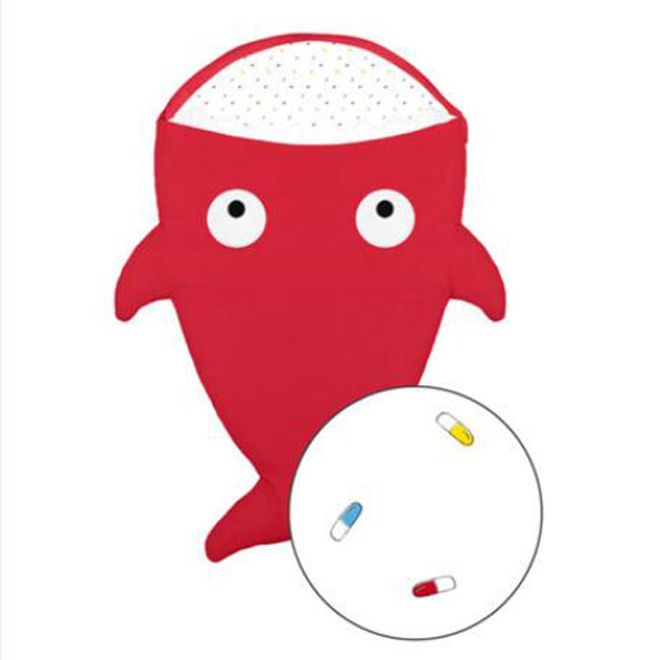 西班牙baby bites 鯊魚睡袋 紅色.jpg 西班牙baby bites 鯊魚睡袋 紅色.jpg