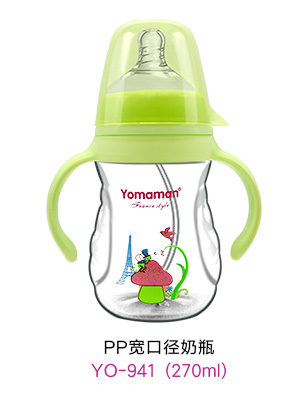 優(yōu)秀媽咪PP寬口徑奶瓶綠色270ml.jpg 優(yōu)秀媽咪PP寬口徑奶瓶綠色270ml.jpg