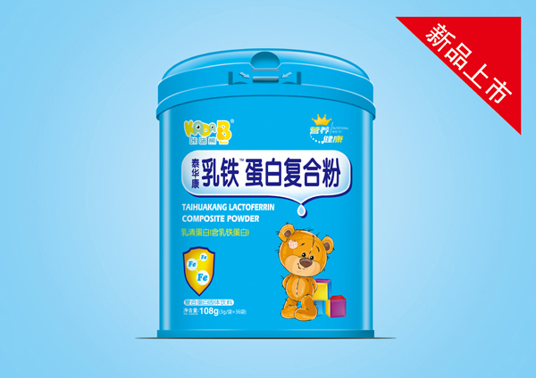 咔嗒熊泰華康乳鐵蛋白復合粉