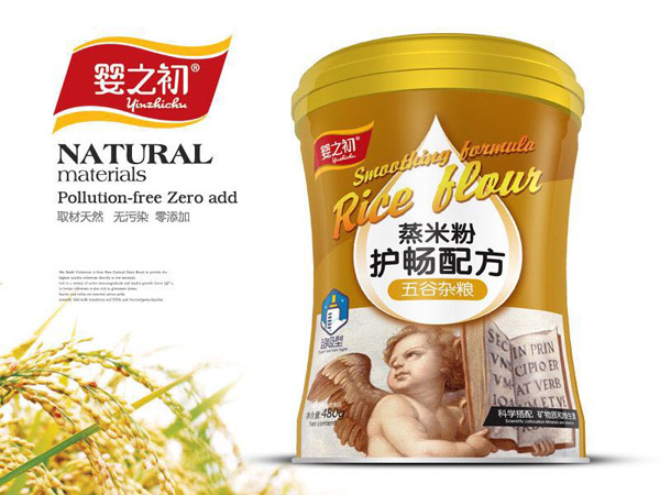 嬰之初護(hù)暢配方蒸米粉-五谷雜糧罐裝