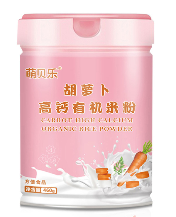 萌貝樂胡蘿卜高鈣有機(jī)米粉