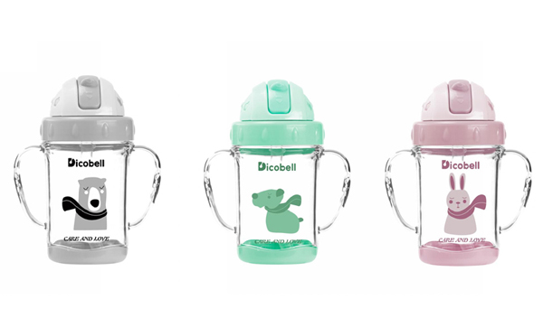 迪可貝兒220ML晶透不滴漏水杯