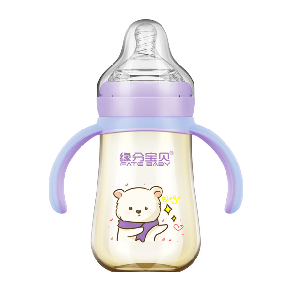 緣分寶貝PPSU奶瓶3206紫色