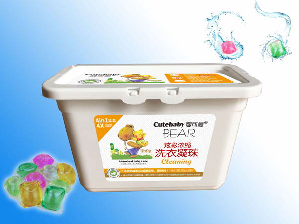 嬰可愛炫彩濃縮洗衣凝珠