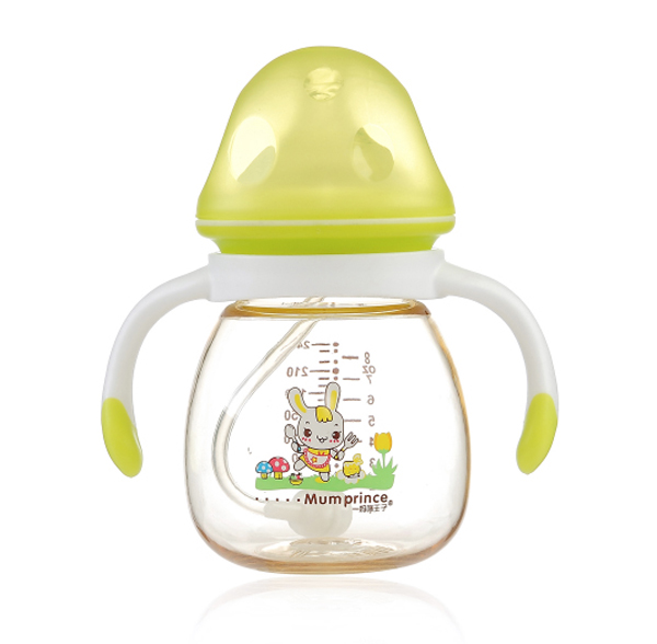  ��������PPSU�����Ԅ���240mlĢ����ƿ ͸���G