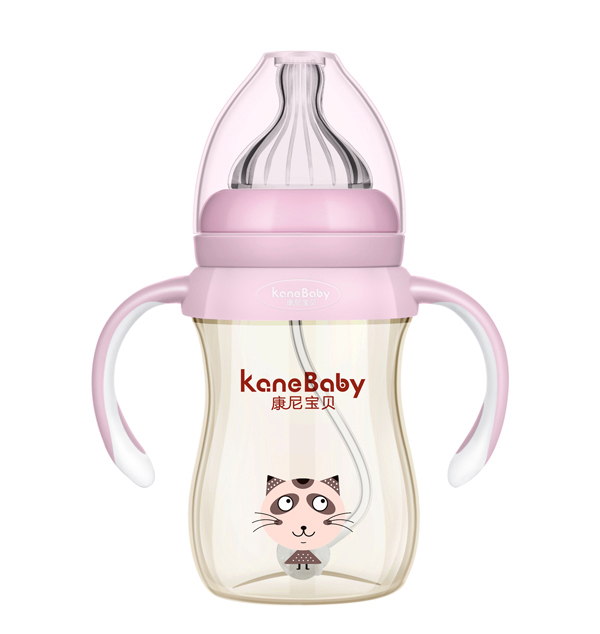 康尼寶貝PPSU奶瓶8193-粉色