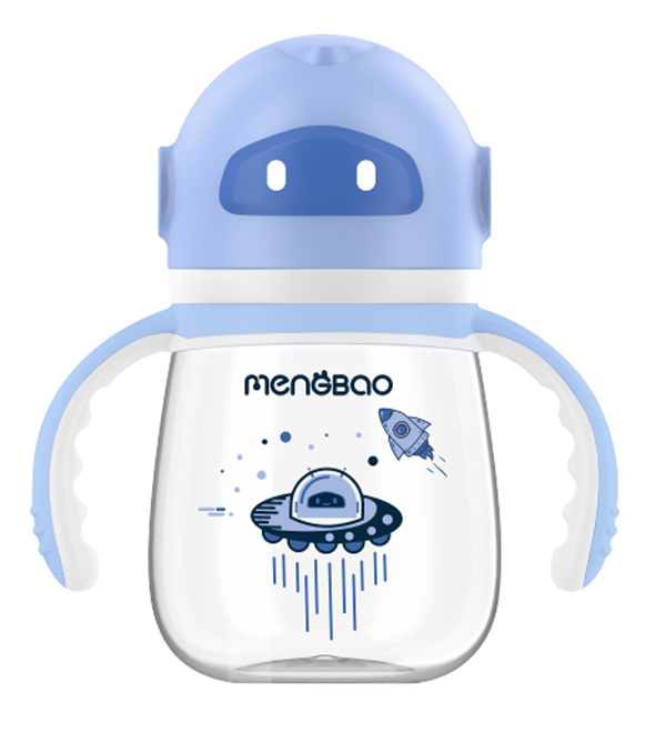 盟寶機(jī)器人PPSU奶瓶 藍(lán)色
