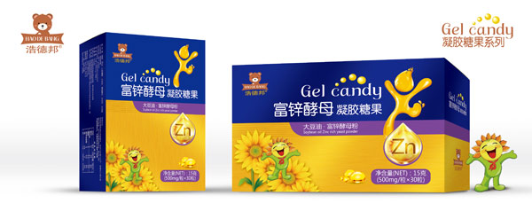 浩德邦富鋅酵母凝膠糖果
