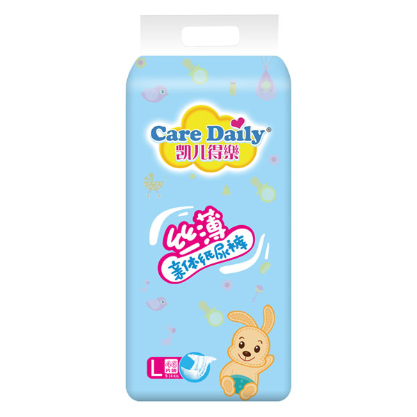 凱兒得樂絲薄親體紙尿褲L