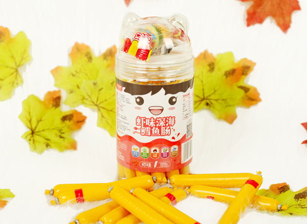 曉姐姐深海鱈魚腸-蝦味小桶