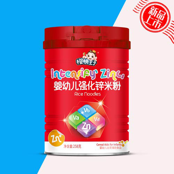 櫻桃王子嬰幼兒強化鋅米粉
