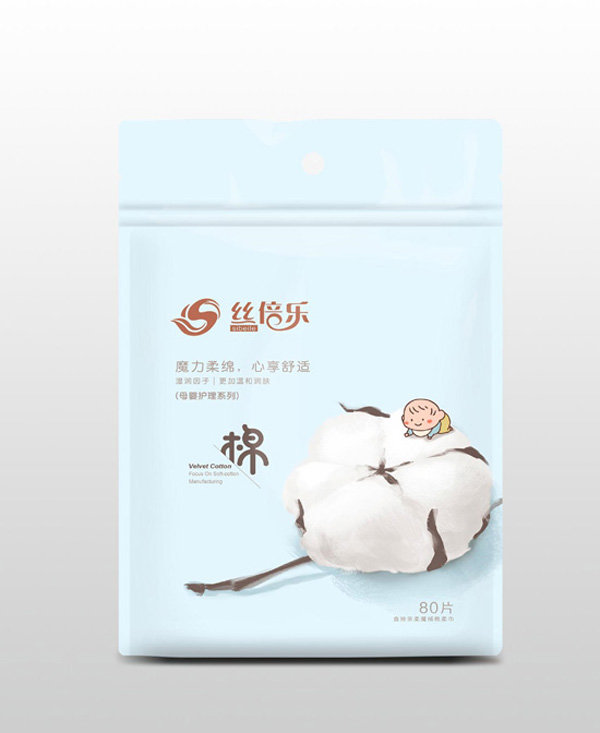 絲倍樂(lè)盒抽親柔魔絨棉柔巾