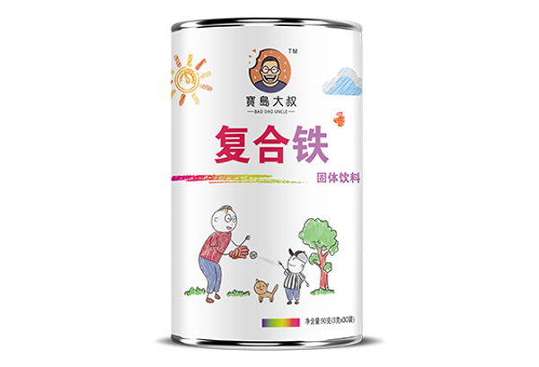 寶島大叔復(fù)合鐵固體飲料