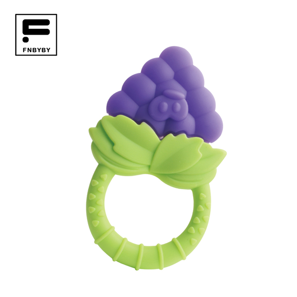 菲尼貝貝雙色水果牙膠-葡萄(新款)