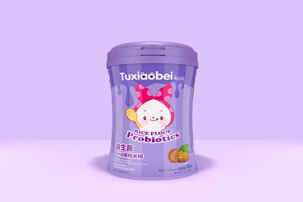 兔小貝益生菌DHA核桃米稀 聽(tīng)裝