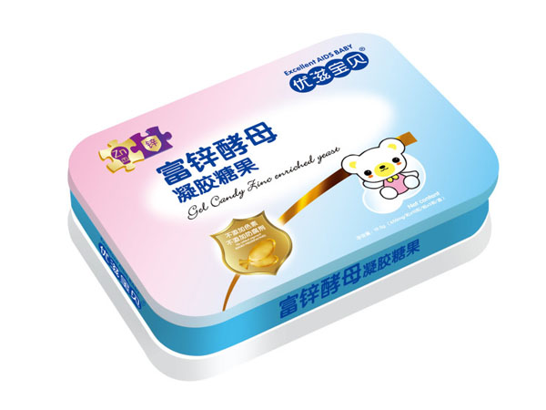 優(yōu)滋寶貝富鋅酵母凝膠糖果 鐵聽(tīng)